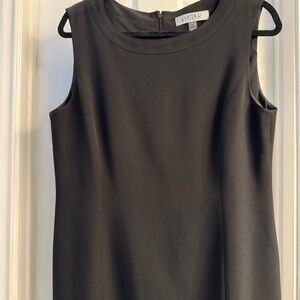Kasper Classic Black Sleeveless Dress